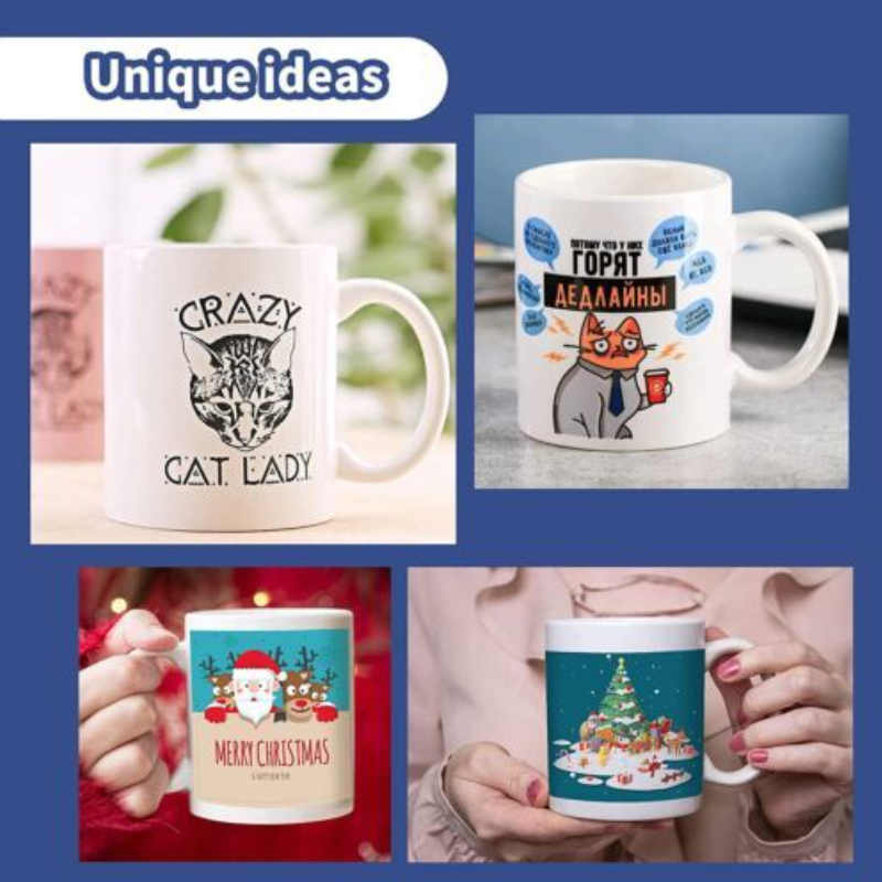 HTVRONT Sublimation Mugs Blank - Sublimation Mug White recension och pris