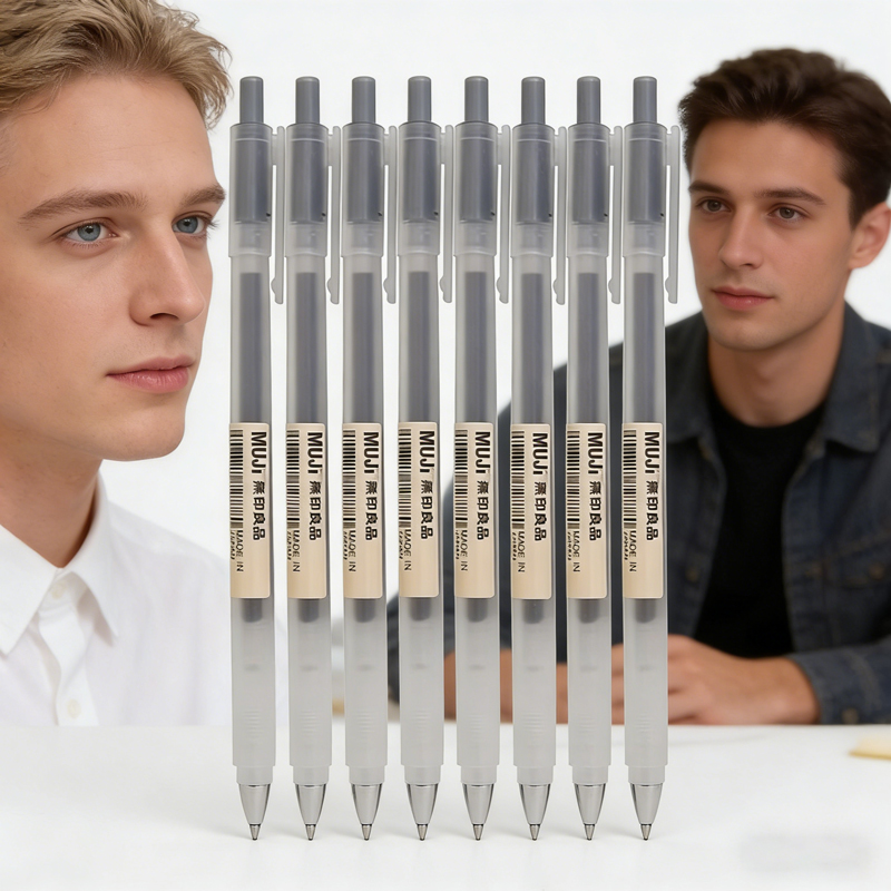 6/8Pcs MUJIs Ballpoint Pen Set - Muji Stationery Gel Pen recension och pris