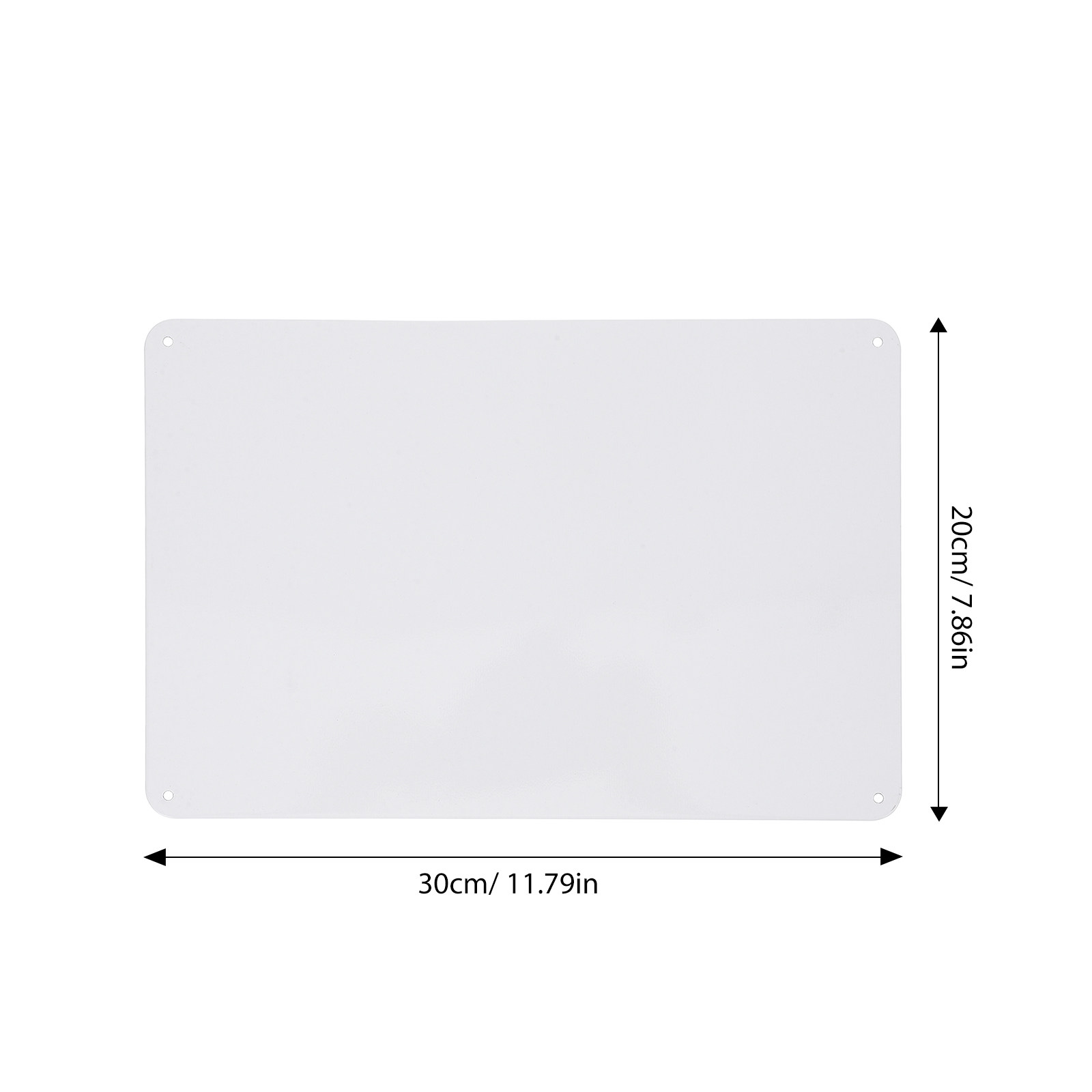 2Pcs Blank Metal Signs Sublima - Yard Sign Blank recension och pris