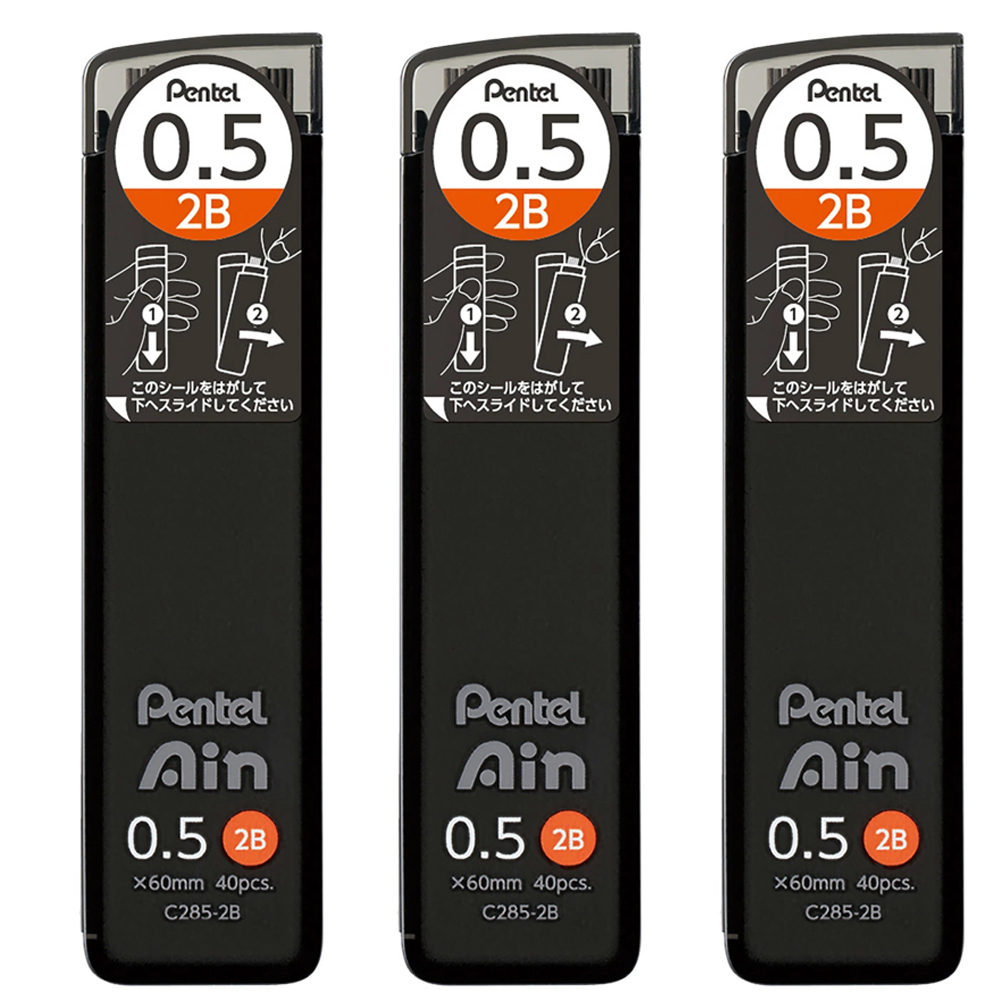 Pack of 3 - Pentel Ain Mechani - Pentel Pen Energel recension och pris