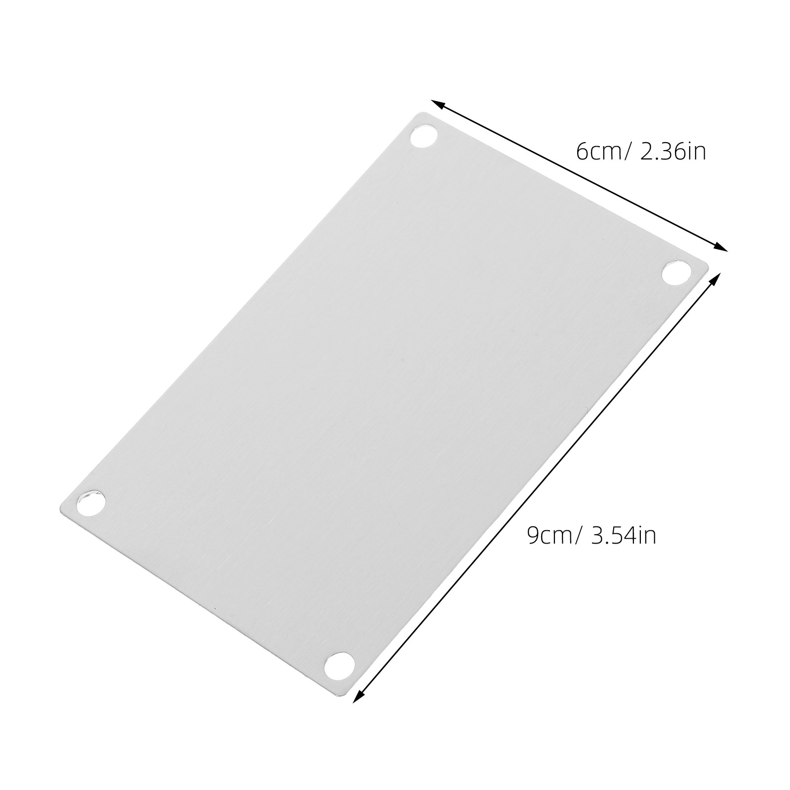 5Pcs Blank Stainless Steel Out - Yard Sign Blank recension och pris