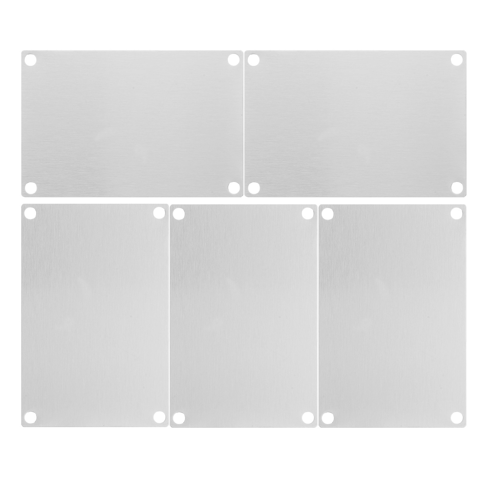 5Pcs Blank Stainless Steel Out - Yard Sign Blank recension och pris