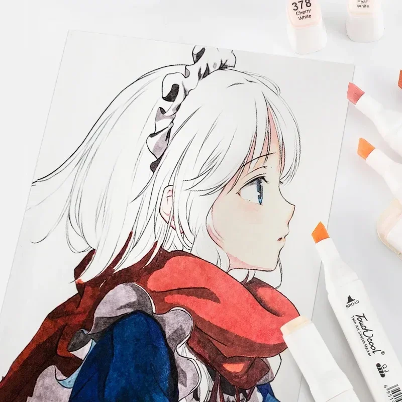 6/12/24/30 Colors Skin Tone Du - Copic Marker Sketch recension och pris
