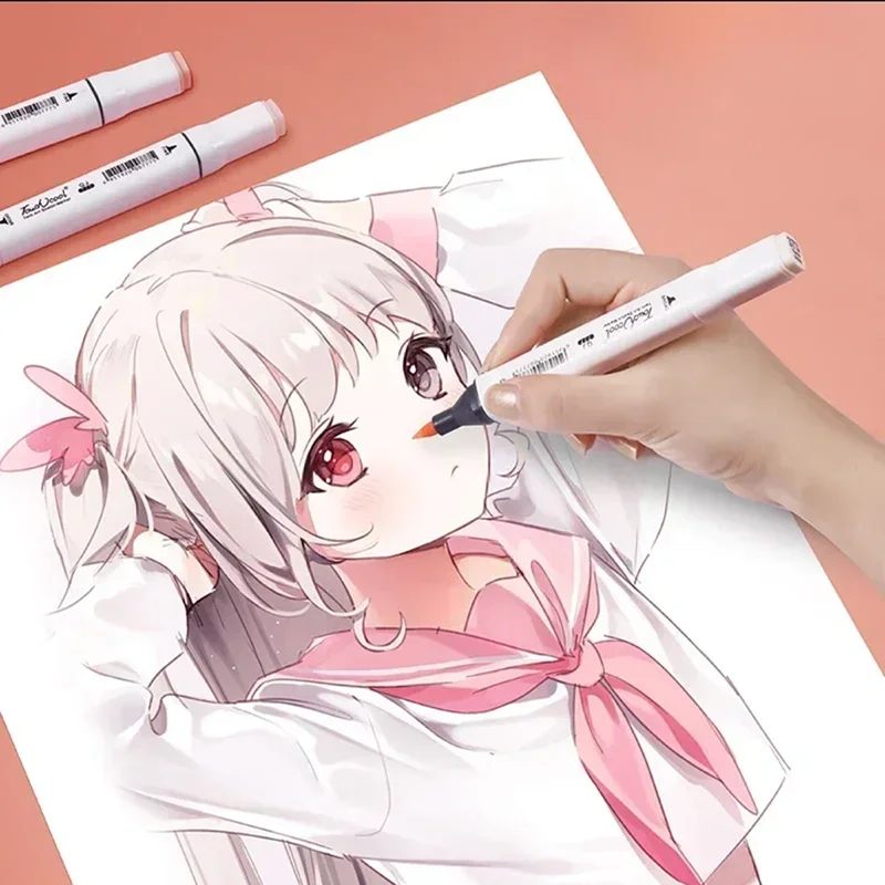 6/12/24/30 Colors Skin Tone Du - Copic Marker Sketch recension och pris