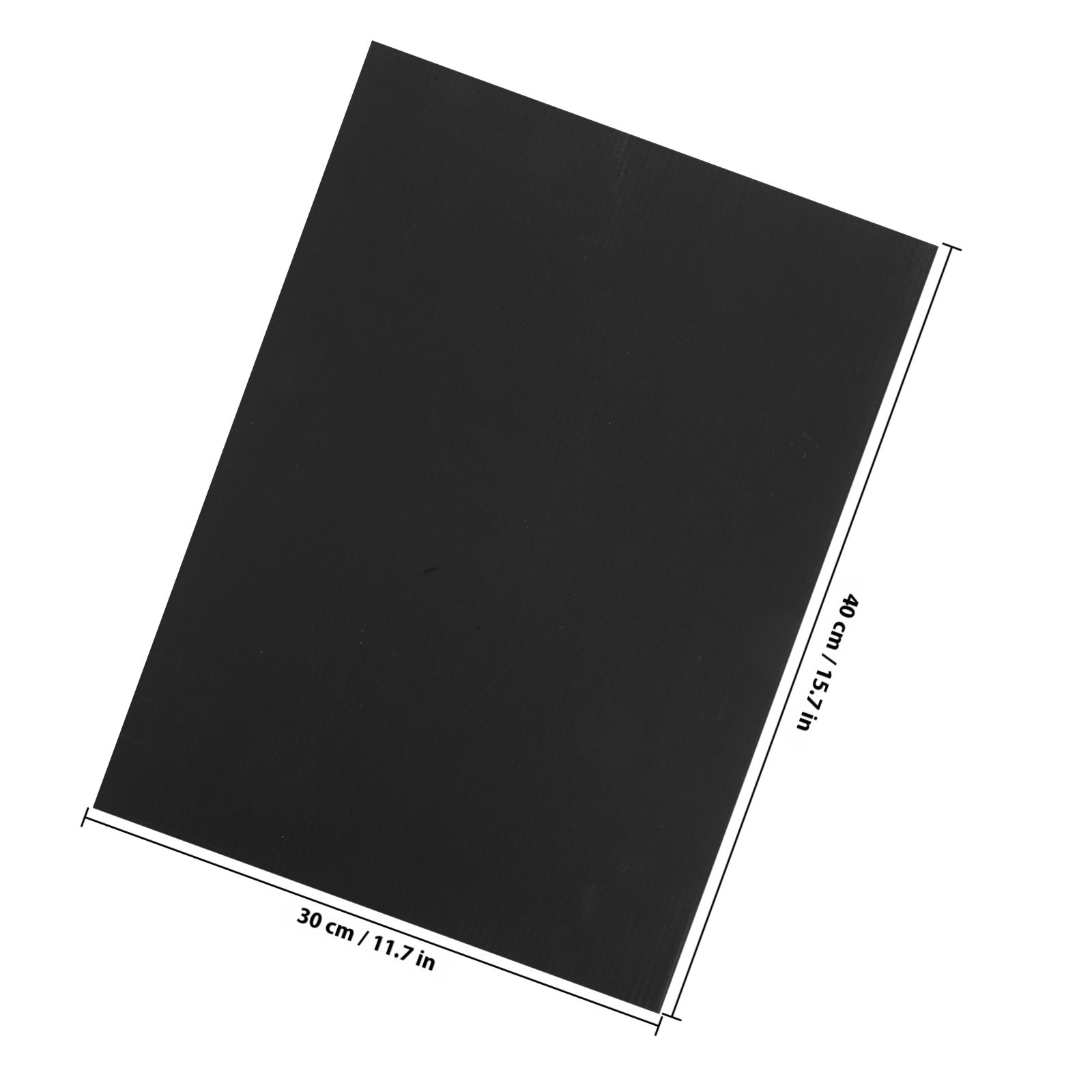 10Pcs Black Corrugated Plastic - Yard Sign Blank recension och pris