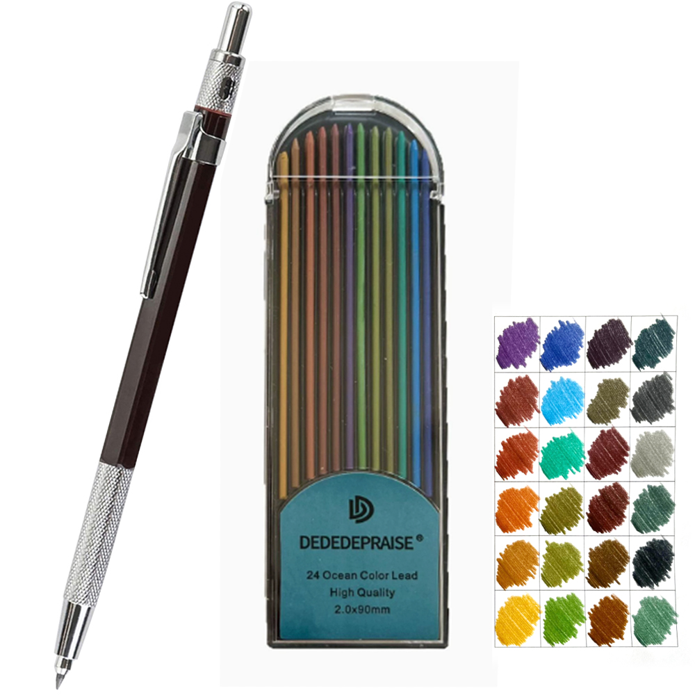 2.0mm Mechanical Pencil Set Re - Staedtler Pencil Lumocolor recension och pris