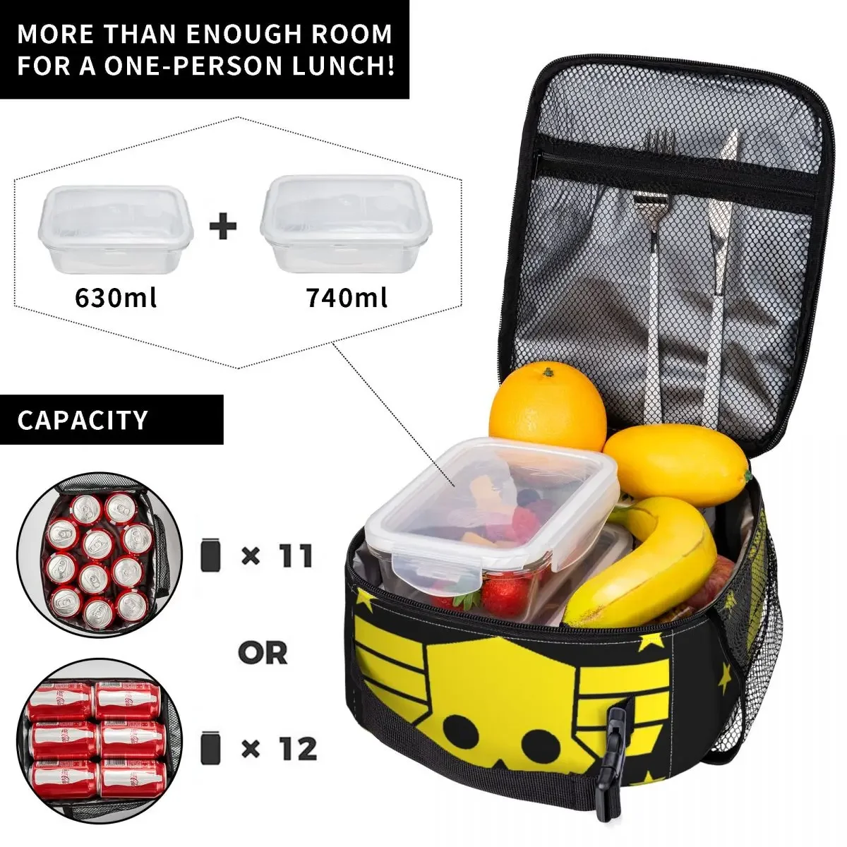 Insulated Lunch Bag Helldivers - Tote Bag Sublimation recension och pris