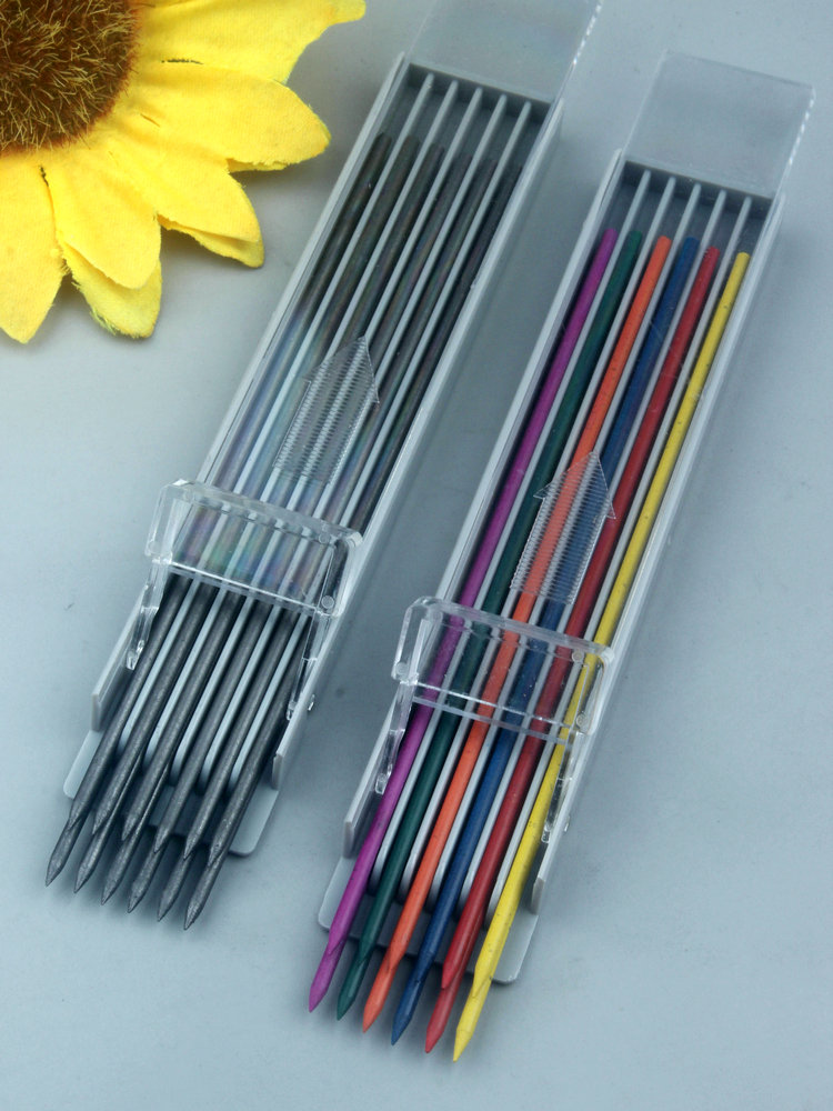 Thick Pencil Core Colored Auto - Staedtler Pencil Lumocolor recension och pris