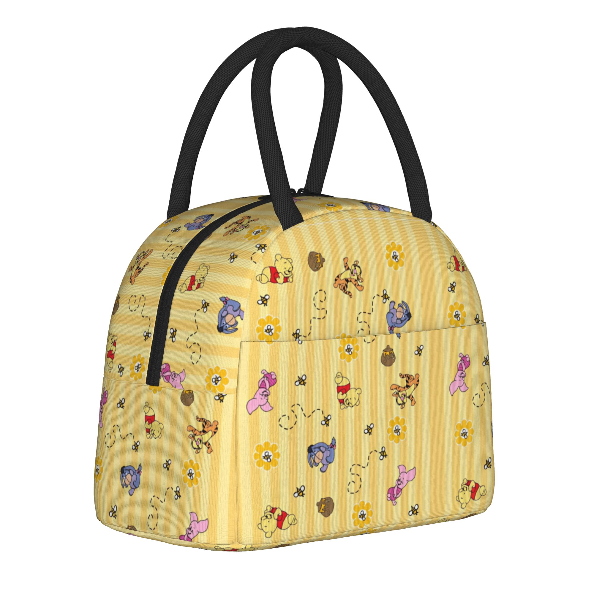 Cute Honey And Bee Insulated L - Tote Bag Sublimation recension och pris